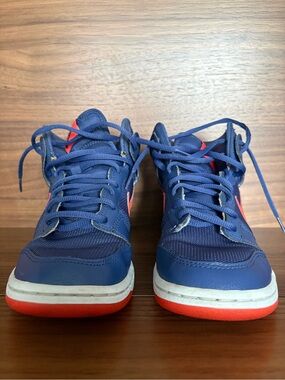 Rare Nike Dunk High Skinny: Blue/Orange Ice 429984 401 size 7 (Sample colorway)